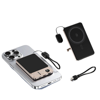 🔋 OFFRE LIMITÉE : 50 % DE RÉDUCTION ! ✨ Chargeur portable magnétique 3 en 1 – Sans fil, support intégré, ultra-fin 🍃
