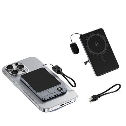 🔋 OFFRE LIMITÉE : 50 % DE RÉDUCTION ! ✨ Chargeur portable magnétique 3 en 1 – Sans fil, support intégré, ultra-fin 🍃