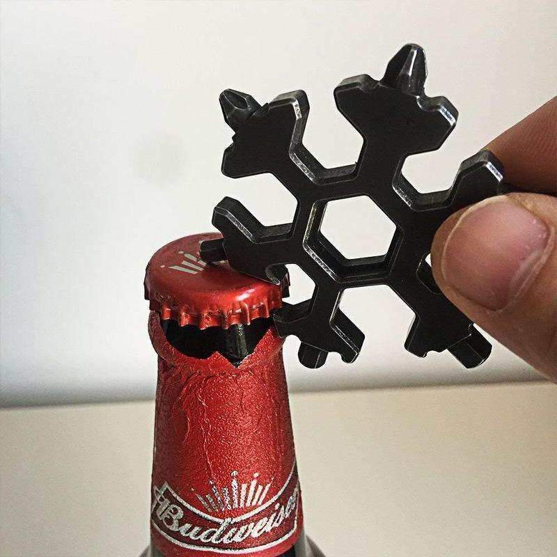 Clé multifonction à neige de type gyroscope pour le bout des doigts