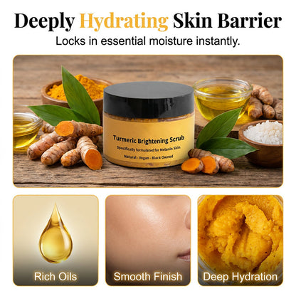 Gommage exfoliant au curcuma pour le corps