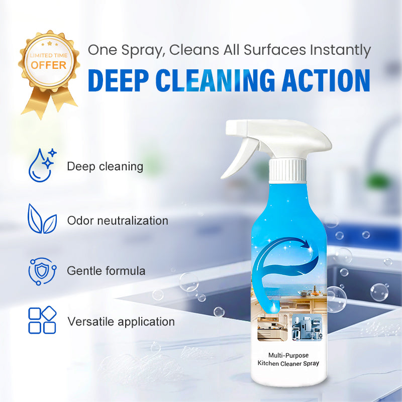 📢📢50 % DE RÉDUCTION !!🔥Nettoyant multi-usage en spray pour la cuisine
