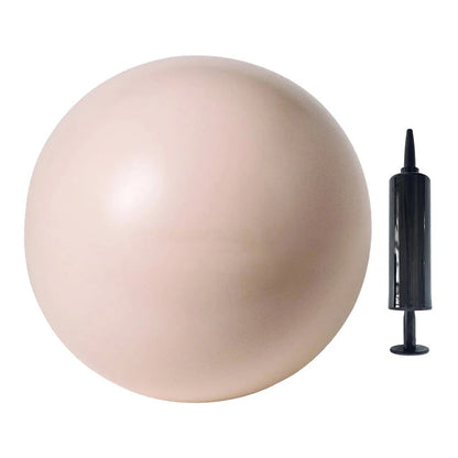 🤸‍♀️ 50% de réduction ! ⚽ Ballon Pilates 9 Pouces – Anti-Éclatement, Pompe Incluse & Idéal pour Fitness 📦💪