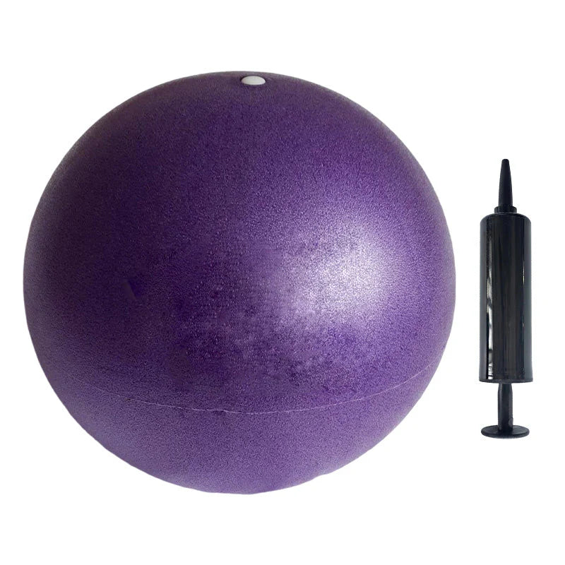 🤸‍♀️ 50% de réduction ! ⚽ Ballon Pilates 9 Pouces – Anti-Éclatement, Pompe Incluse & Idéal pour Fitness 📦💪