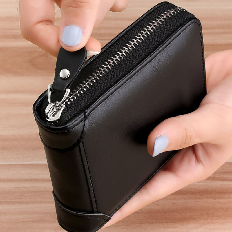 💳Porte-cartes multifonctionnel avec fente RFID pour de multiples usages