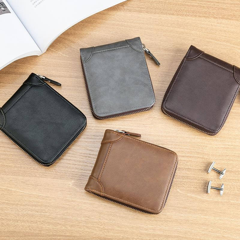 💳Porte-cartes multifonctionnel avec fente RFID pour de multiples usages