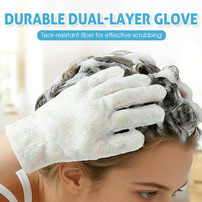 🧤 Gants lavants sans rinçage pour cheveux – Contrôle du sébum (lot de 10)