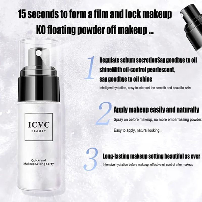 ✨Spray fixateur de maquillage matifiant et waterproof