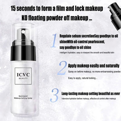 ✨Spray fixateur de maquillage matifiant et waterproof