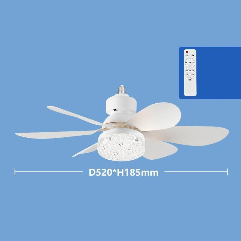 Ventilateur de plafond LED 2-en-1 avec refroidissement