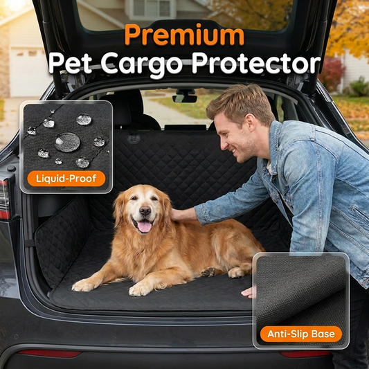🚗50 % DE RÉDUCTION MAINTENANT !⏰ Tapis de coffre imperméable pour animaux de compagnie – Antidérapant et facile à nettoyer – Protège le coffre de la saleté, des taches et des poils – Idéal pour les chiens ou le matériel de plein air 🐕