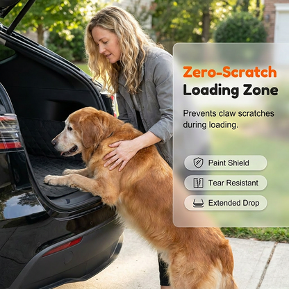 🚗50 % DE RÉDUCTION MAINTENANT !⏰ Tapis de coffre imperméable pour animaux de compagnie – Antidérapant et facile à nettoyer – Protège le coffre de la saleté, des taches et des poils – Idéal pour les chiens ou le matériel de plein air 🐕