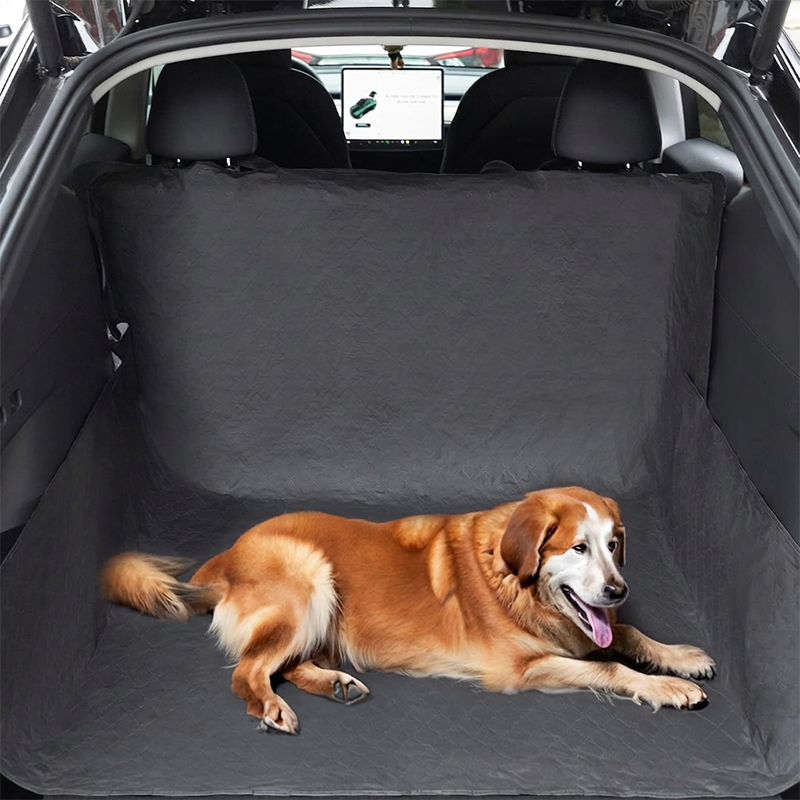 🚗50 % DE RÉDUCTION MAINTENANT !⏰ Tapis de coffre imperméable pour animaux de compagnie – Antidérapant et facile à nettoyer – Protège le coffre de la saleté, des taches et des poils – Idéal pour les chiens ou le matériel de plein air 🐕