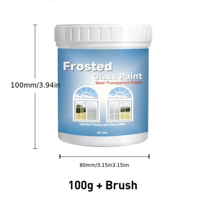 Peinture dépolie pour préserver l'intimité