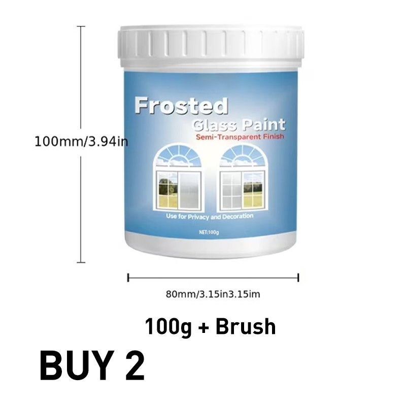 Peinture dépolie pour préserver l'intimité