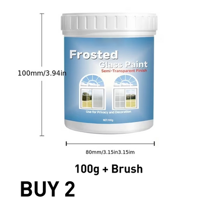 Peinture dépolie pour préserver l'intimité