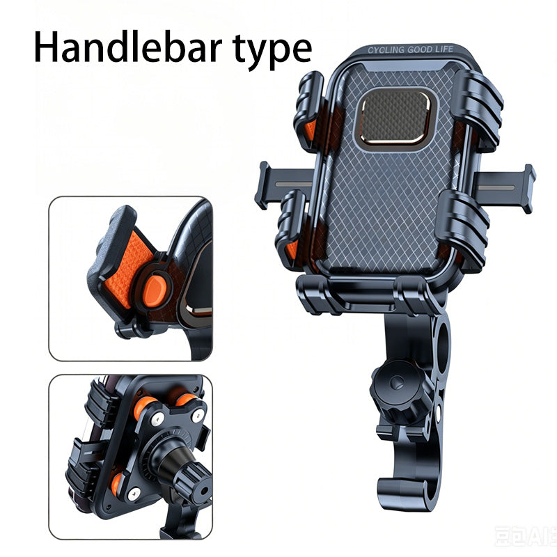 Support de téléphone antibruit pour moto