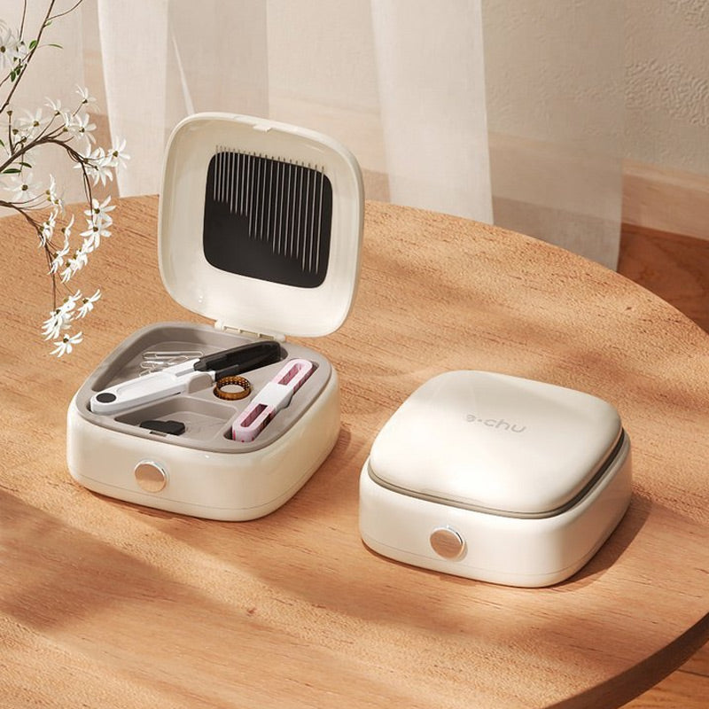 ⭐ Meilleure vente ! 🧵 Kit de couture 40 pièces. Rangement magnétique. Compact. Prêt à emporter. Une bonne affaire ! ✂️