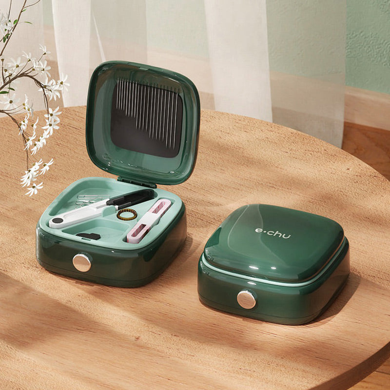 ⭐ Meilleure vente ! 🧵 Kit de couture 40 pièces. Rangement magnétique. Compact. Prêt à emporter. Une bonne affaire ! ✂️