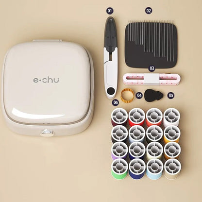 ⭐ Meilleure vente ! 🧵 Kit de couture 40 pièces. Rangement magnétique. Compact. Prêt à emporter. Une bonne affaire ! ✂️