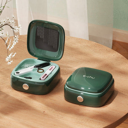 ⭐ Meilleure vente ! 🧵 Kit de couture 40 pièces. Rangement magnétique. Compact. Prêt à emporter. Une bonne affaire ! ✂️