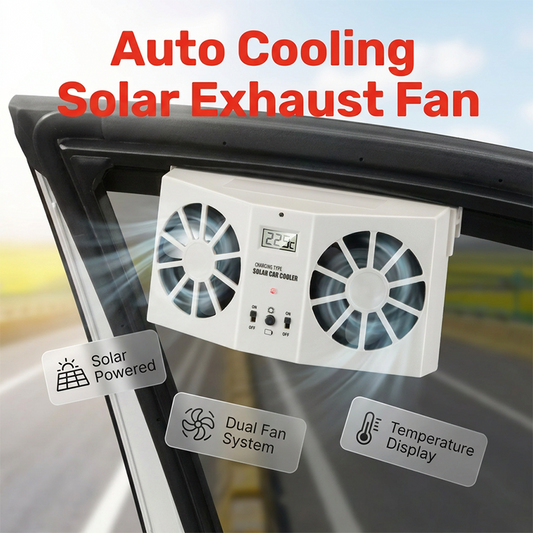 🌞Ventilateur d'extraction solaire pour voiture