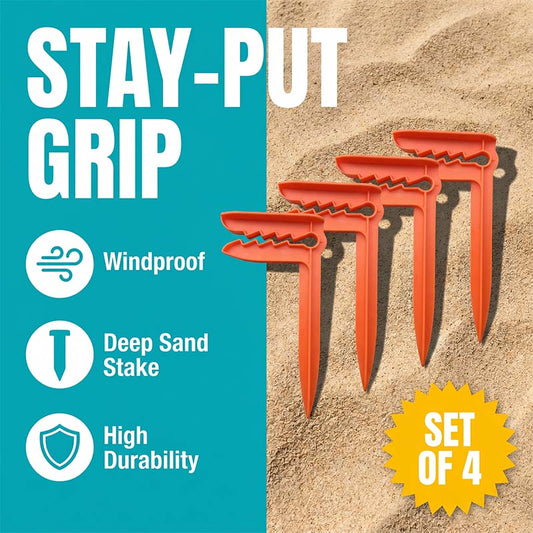 Pinces pour serviettes de plage anti-vent – Pour sable et herbe