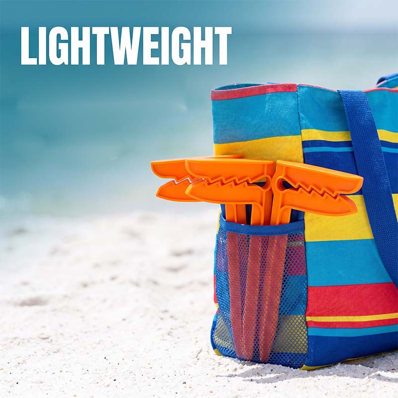 Pinces pour serviettes de plage anti-vent – Pour sable et herbe