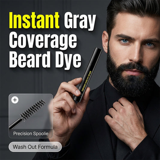 ⏰🎁 Teinture longue tenue pour barbe et sourcils – Homme