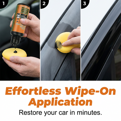 📢📢50 % de réduction !! 🚗✨Produit de polissage multifonctionnel noir pour les voitures en plastique🛡️