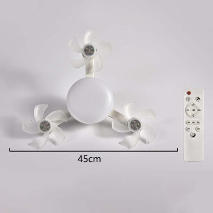 🌀 PROMO LIMITÉE 50% DE RÉDUCTION ! 💥 Ventilateur Plafond LED E27 – Silencieux, Télécommande, Pales Pliables ✨