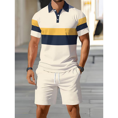 👕 53% DE RÉDUCTION ! ☀️ Ensemble 2 pièces pour homme (chemise et short) – Confortable, respirant et polyvalent – Idéal pour l'été, les loisirs ou les voyages – Style décontracté et frais 🩳✨