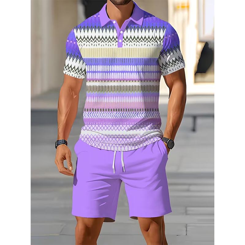 👕 53% DE RÉDUCTION ! ☀️ Ensemble 2 pièces pour homme (chemise et short) – Confortable, respirant et polyvalent – Idéal pour l'été, les loisirs ou les voyages – Style décontracté et frais 🩳✨
