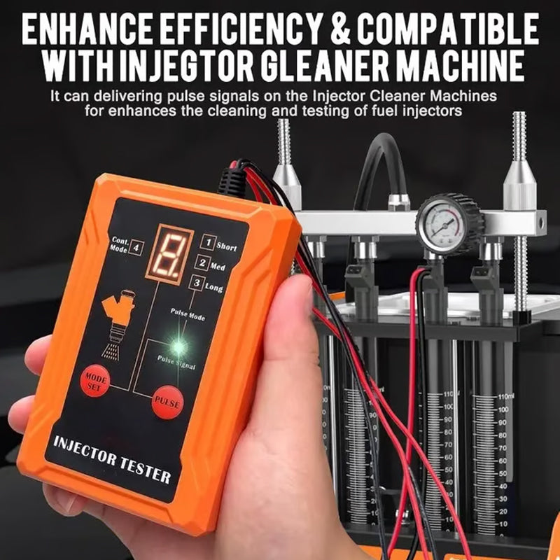 🔧 PROMO -50% ! ⏰ Testeur & Nettoyeur d'Injecteurs Professionnel 4 Modes – Impulsion Unique/Courte/Longue/Continue, 12V, LED, Diagnostic Précis · Garage & Bord de Route 🚗