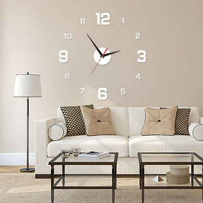 ⏰✨ Kit d'horloge murale 3D lumineuse en acrylique à monter soi-même, facile à poser pour une décoration unique 🏠🖼️