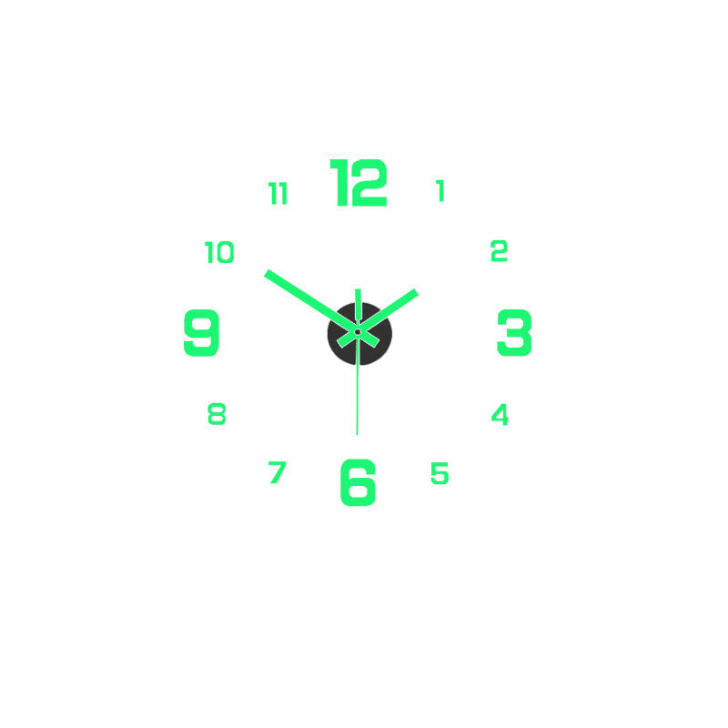 ⏰✨ Kit d'horloge murale 3D lumineuse en acrylique à monter soi-même, facile à poser pour une décoration unique 🏠🖼️