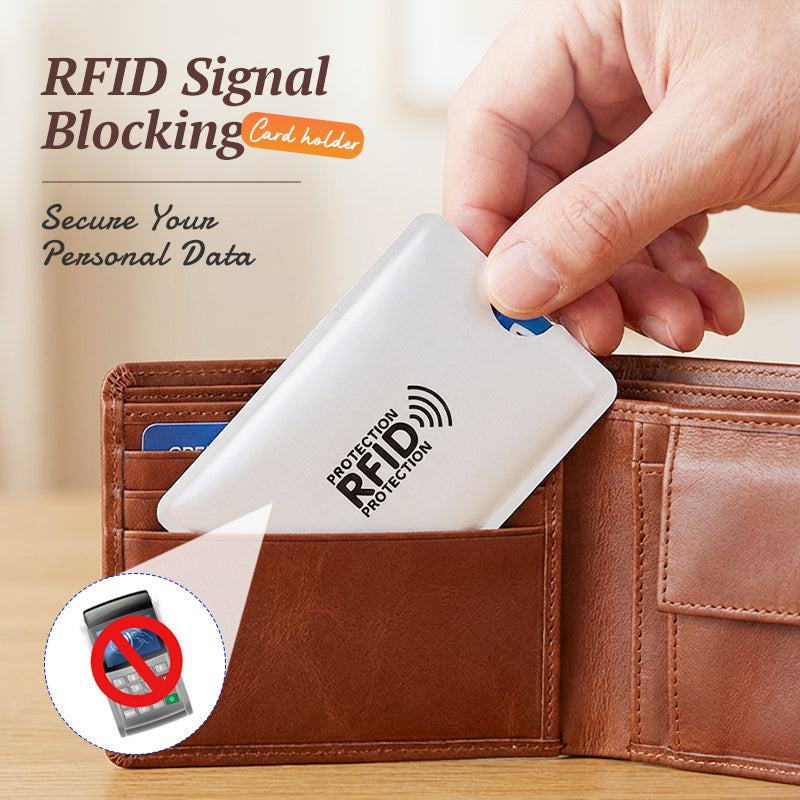 💳🔒 PROMO Étuis anti-RFID pour cartes bancaires protection contre le piratage ✨