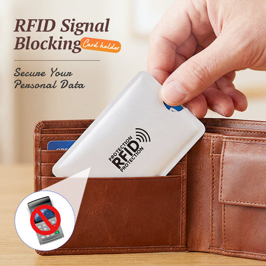 💳🔒 PROMO Étuis anti-RFID pour cartes bancaires protection contre le piratage ✨