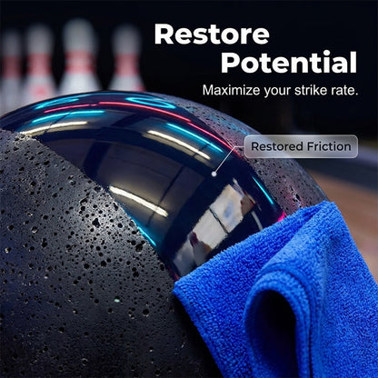 🥳 2026 EN VEDETTE 🥳 💞 50 000+ VENDUS ! 🎳💪 50 % DE RÉDUCTION ! Nettoyant pro pour boules de bowling – Élimine instantanément l'huile de piste. Inclut une serviette premium. Maintient votre boule comme neuve ! ✨