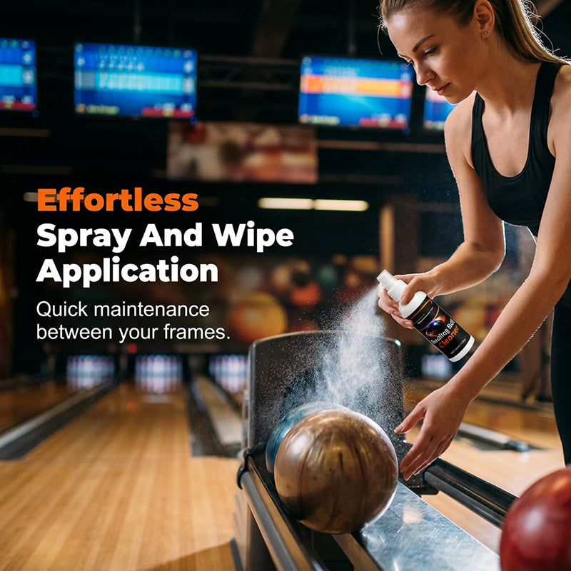🥳 2026 EN VEDETTE 🥳 💞 50 000+ VENDUS ! 🎳💪 50 % DE RÉDUCTION ! Nettoyant pro pour boules de bowling – Élimine instantanément l'huile de piste. Inclut une serviette premium. Maintient votre boule comme neuve ! ✨