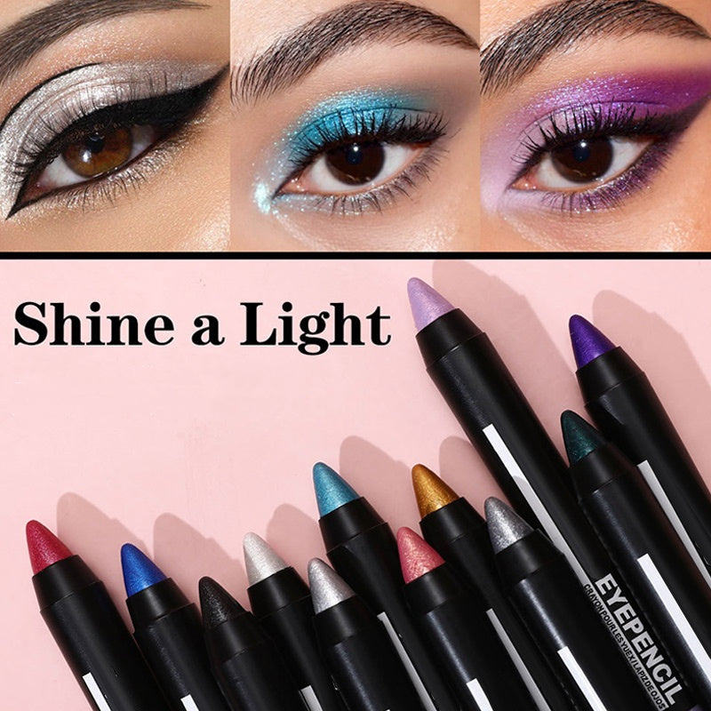 Crayon ombre à paupières multi‑couleurs – Paillettes & scintillement