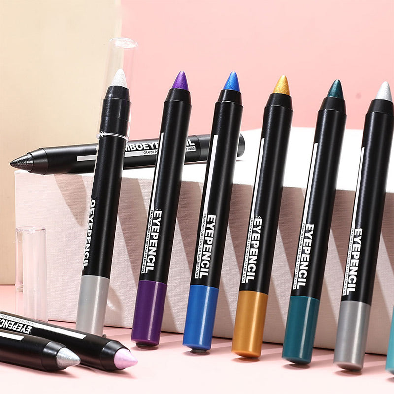 Crayon ombre à paupières multi‑couleurs – Paillettes & scintillement