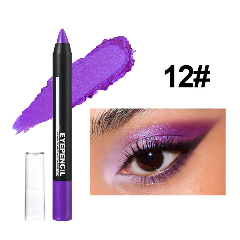 Crayon ombre à paupières multi‑couleurs – Paillettes & scintillement
