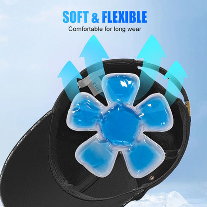 Pochette rafraîchissante pour casque, protection contre la chaleur