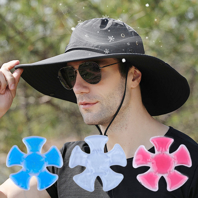 Pochette rafraîchissante pour casque, protection contre la chaleur