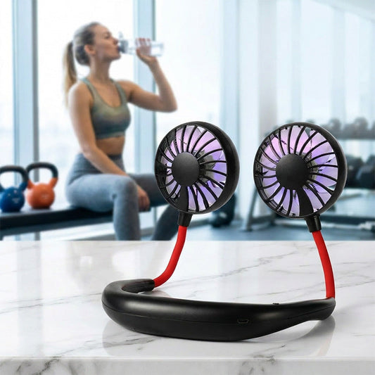 Ventilateur de cou portable mains libres