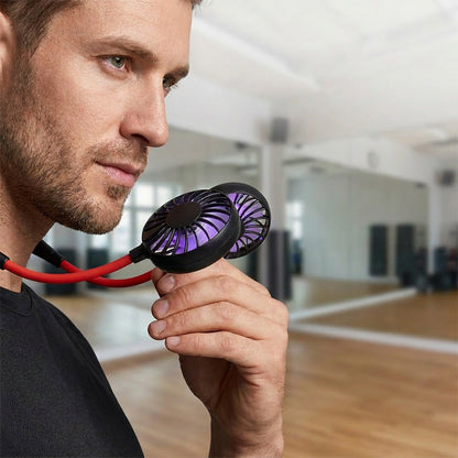 Ventilateur de cou portable mains libres