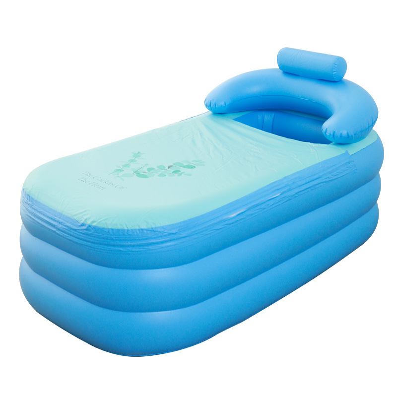Baignoire gonflable isolée à trois couches