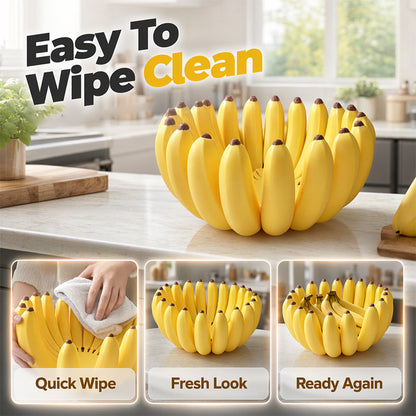 🍌 50 % de réduction pour une durée limitée 🍇 Bol à fruits créatif en forme de banane 🍓