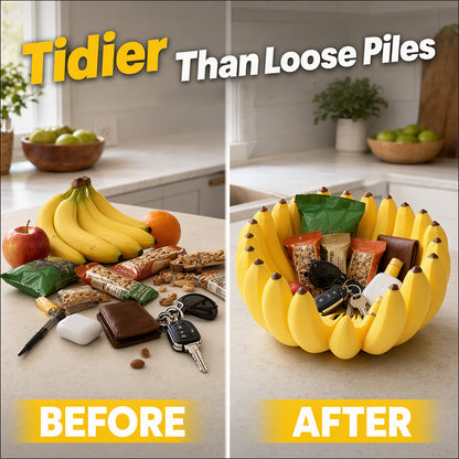 🍌 50 % de réduction pour une durée limitée 🍇 Bol à fruits créatif en forme de banane 🍓