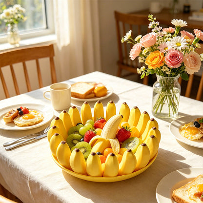 🍌 50 % de réduction pour une durée limitée 🍇 Bol à fruits créatif en forme de banane 🍓